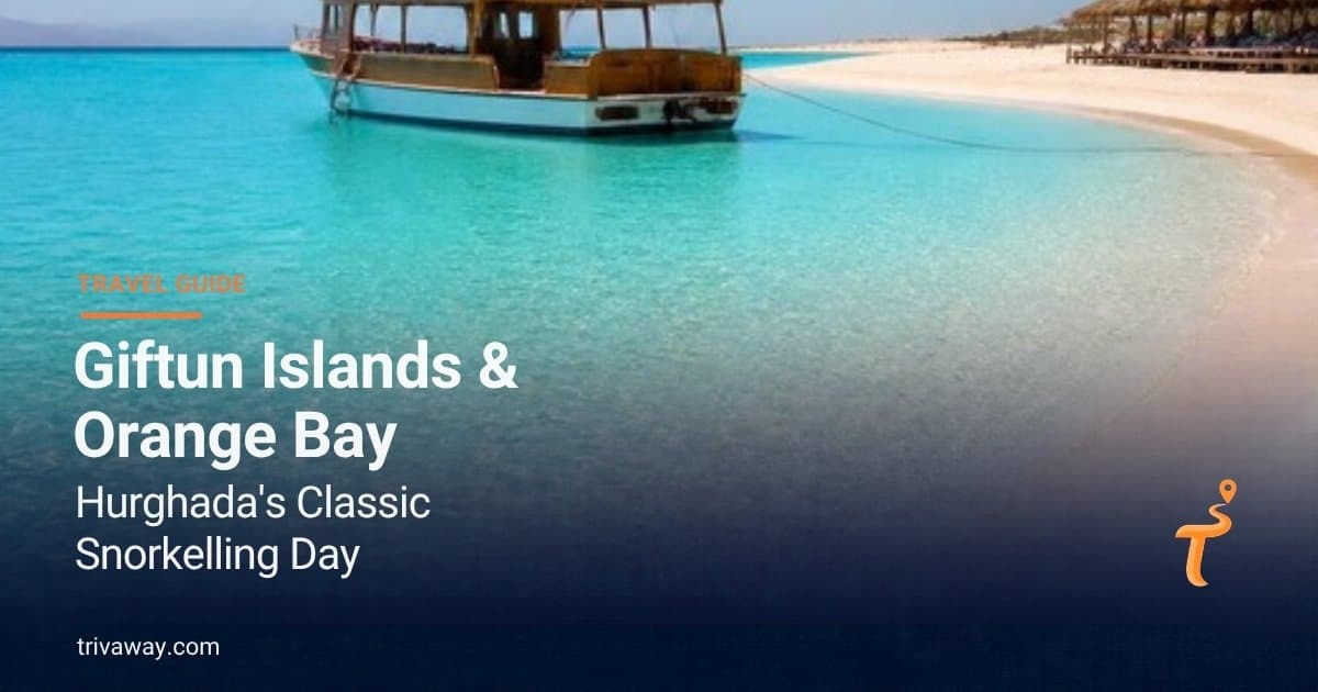 Wyspy Giftun i Orange Bay — klasyczny dzień snorkelingu w Hurghadzie