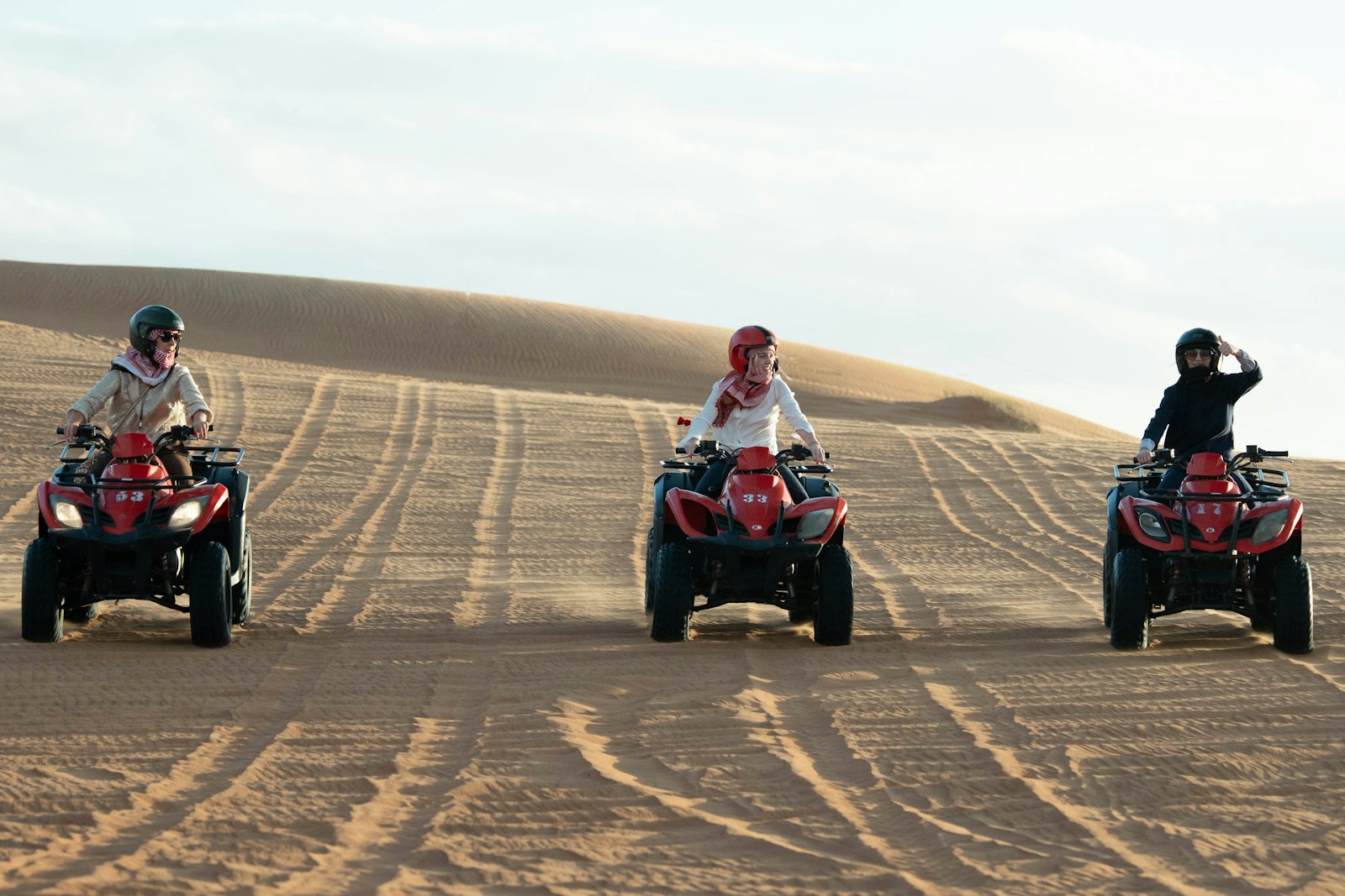 Desert Safari Trip with Quad Bikes and Camel Ride